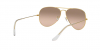 OKULARY RAY-BAN® AVIATOR LARGE METAL RB 3025 001/3E 58 ROZMIAR M